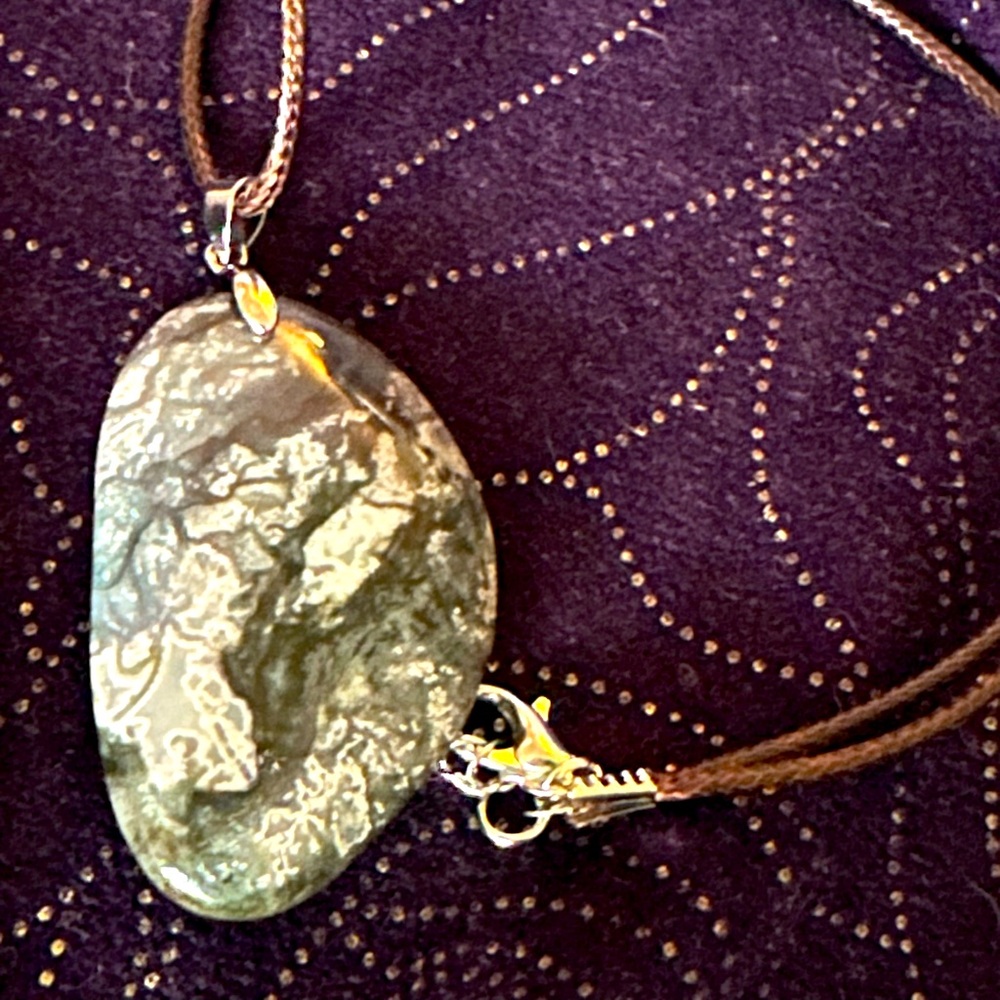 Moss Agate Necklace